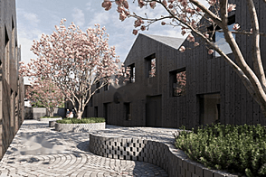 Жилище с террасой в Новом Бледе