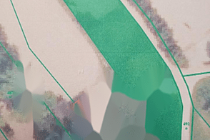 Земельный участок, частично застроенный под Стожице.