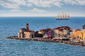 2-комнатная квартира в Пиране.