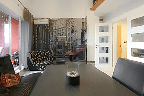 Квартира с четырьмя комнатами с видом на море