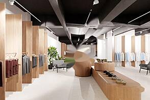 Магазинное пространство в центральной части города