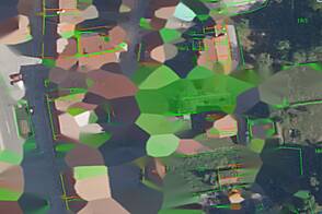 Городской дом с террасой в центре Рогатеца