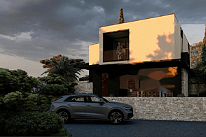 Двухуровневый дом в Копере, район Бошамарин.