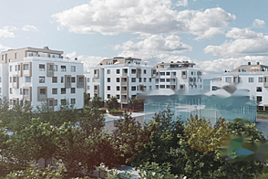 Квартира с тремя комнатами в квартале Жидан