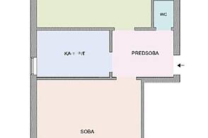 Апартаменты с 1,5 комнатами в районе Новая Шишка