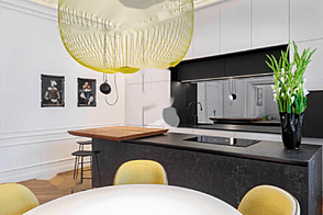 Трёхкомнатная квартира в центре.