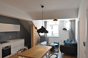 Четырёхкомнатная квартира в Старой Любляне