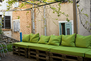 Новый дом с террасой в Пиране