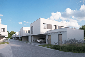 Дом с террасой, Солнечная улица