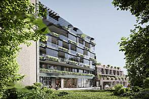 Квартира с двумя комнатами в центральной части города