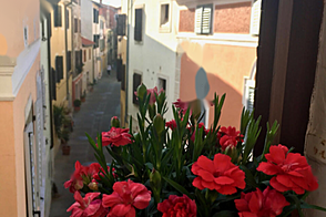 Квартира с четырьмя комнатами в Изоле.