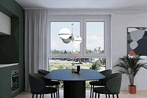 Квартира с тремя комнатами в районе Бежиград