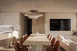 Квартира с четырьмя комнатами в районе Бежиград.