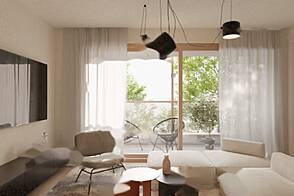 Двухкомнатное жилье в районе Бежиград