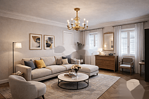 Квартира с тремя комнатами в Центре