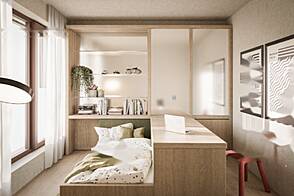 4-комнатная квартира, Бежиград