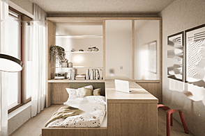 4-комнатная квартира, Бежиград