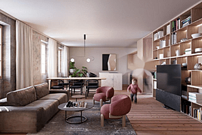 Двухкомнатная квартира в Центральном районе