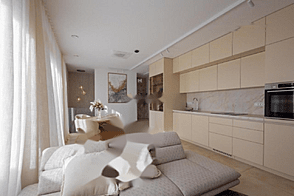 Двухкомнатная квартира в районе Чрнуче