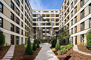 Квартира из двух комнат в центральной части города