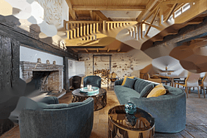 Квартира с четырьмя комнатами в центральной части города.