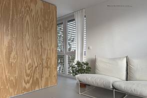 Квартира с двумя комнатами в Бежиграде