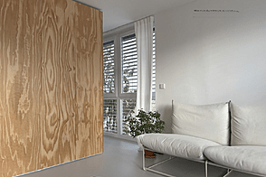 Квартира с двумя комнатами в Бежиграде