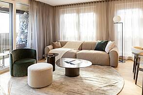 Трёхкомнатная квартира на Бежиграде