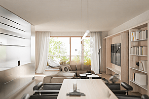 Трехкомнатная квартира в Безиграде.