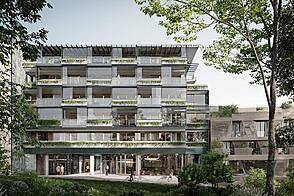 Центр: квартира с двумя комнатами