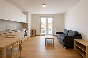 Трехкомнатная квартира в районе Трново.