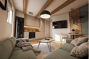 Однокомнатная квартира в Сежане