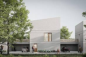 Дом с верандой в Шентвиде