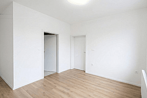 Однокомнатная с частично разделенной комнатой квартира в Шишке