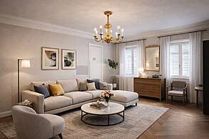 Трёхкомнатная квартира в центре