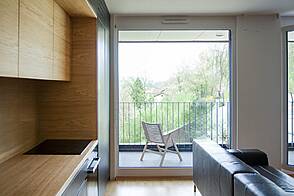 Квартира с тремя комнатами в Ново Брдо