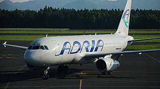 Adria Airways все еще находится в затруднительном положение