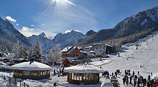 На следующей неделе катание на лыжах возможно также в Kranjska Gora и Krvavec