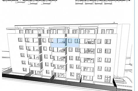 Продажа, квартира, 3-комнатная: НОВО МЕСО, 77,13 м2: 2