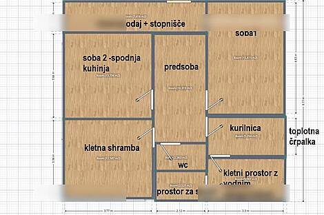 Продажа, дом, отдельностоящий: МЕЖИЦА, 120 м2: 2