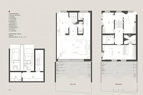 Дом Нова Блед с террасой: 2
