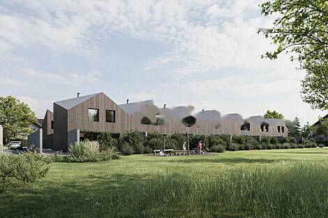 Особняк с террасой в Новом Бледе: 4