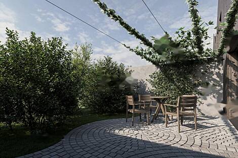 Коттедж с верандой возле озера: 4