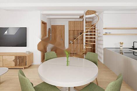 Квартира, 2,5-комнаты в районе Новое Средние Гамелне: 3