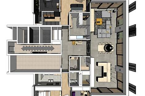 Пятикомнатная квартира в Любляне: 7