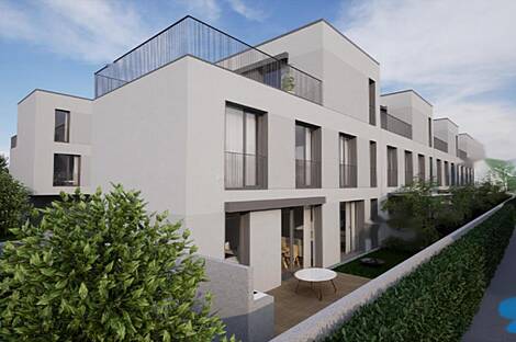 Квартира с террасой, новая, в Любляне, район Шишка, Объект 1.: 7