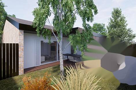 Здание с атриумом в Мурглях: 2