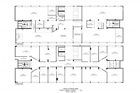 Центральное офисное пространство: 2