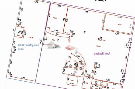 Квартира в центре, используемая для коммерческих целей.: 2