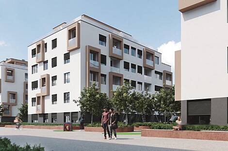 Квартира с тремя комнатами в квартале Жидан: 3